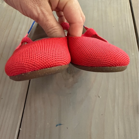 Rothy’s The Kids Mary Jane Glamour Red Size 1 - Picture 9 of 11